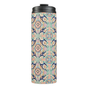 Colourful Tile Design Thermal Tumbler