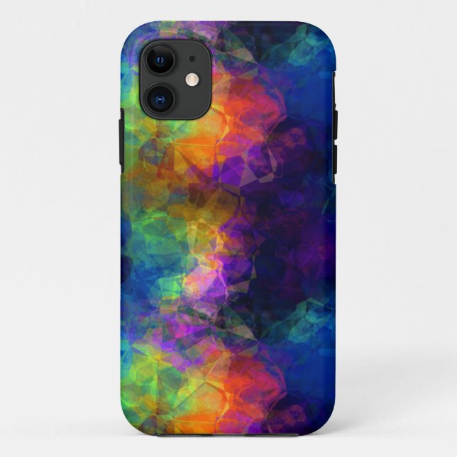 Colourful Tissue Paper Collage Case-Mate iPhone Ca Case-Mate iPhone Case (Back)