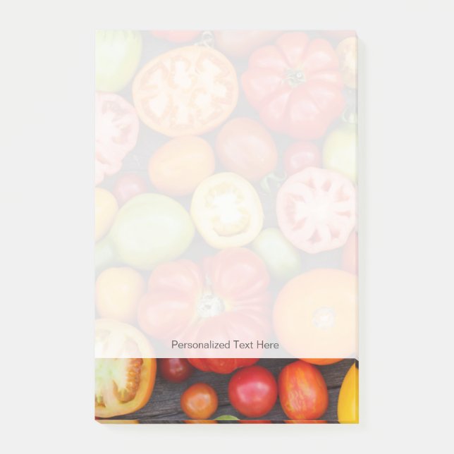 Colourful Tomatoes Post-it Notes (Front)