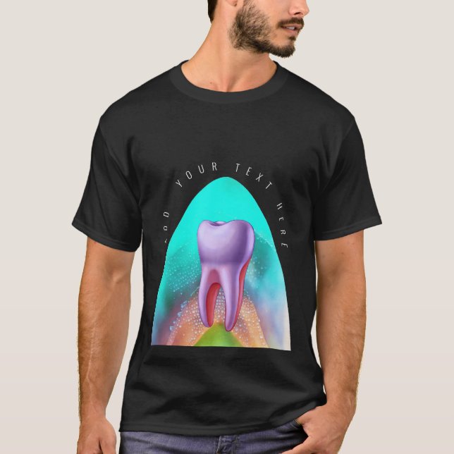 Colourful Tooth T-Shirt (Front)