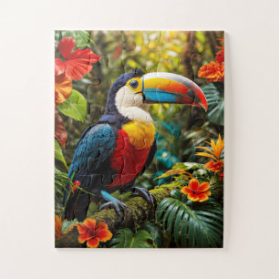 Colourful Toucan Bird Jigsaw Puzzle