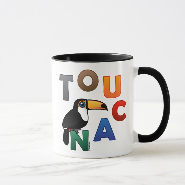 Colourful Toucan Mug (Right)