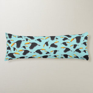 Colourful Toucan Tropical Bird Pattern Body Pillow