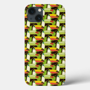 Colourful Toucans iPhone 13 Case