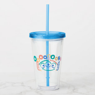 Colourful Toy Story Alien Acrylic Tumbler