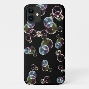 colourful translucent bubbles design iPhone 11 case