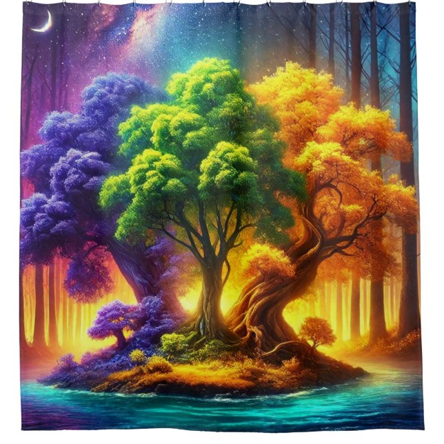 Colourful Tree Design (Front)