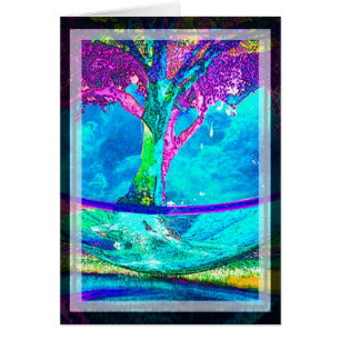 Colourful Tree of Life Artwork by Amelia Carrie in