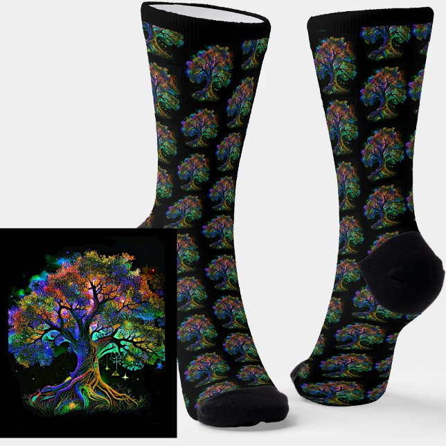 Colourful Tree Of Life Socks (Creator Uploaded)