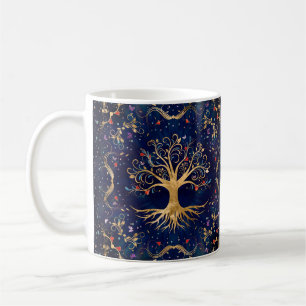 Colourful Tree of Life - Yggdrasil Coffee Mug