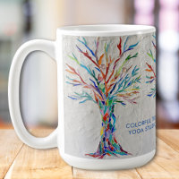 Colourful Tree Yoga Studio Mosaic Tree Customize