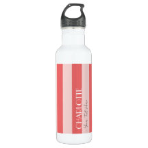 Colourful Trendy Modern fleshcolor pink Stripes