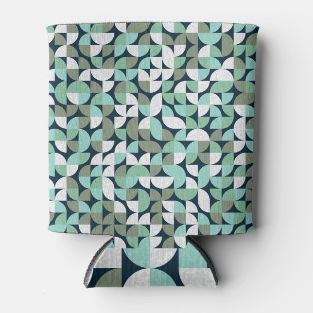 Colourful Triangle Generative Art Can Cooler (Front)