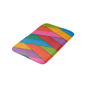 Colourful Triangle Shower Mat bathroom