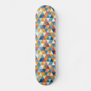 Colourful Triangles A Skateboard