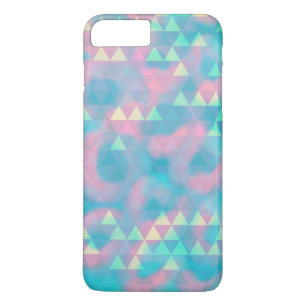Colourful Triangles Cloudy Blue Case-Mate iPhone C Case-Mate iPhone Case