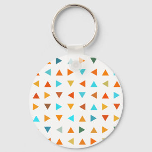Colourful Triangles Keychain