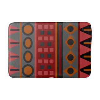 Colourful Tribal Boho Bath Mat