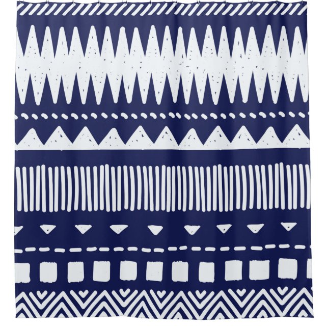 Colourful tribal ethnic seamless pattern (Front)