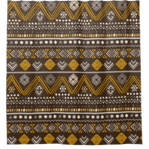 Colourful tribal ethnic seamless pattern
