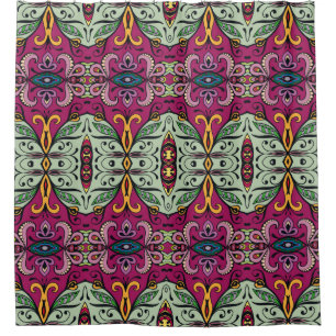Colourful tribal ethnic seamless pattern
