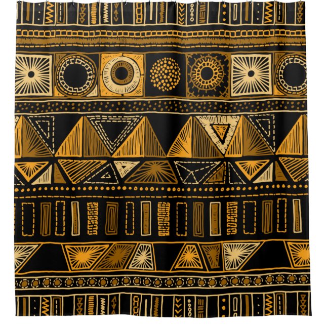 Colourful tribal ethnic seamless pattern (Front)