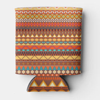 Colourful tribal ethnic seamless pattern. can cooler