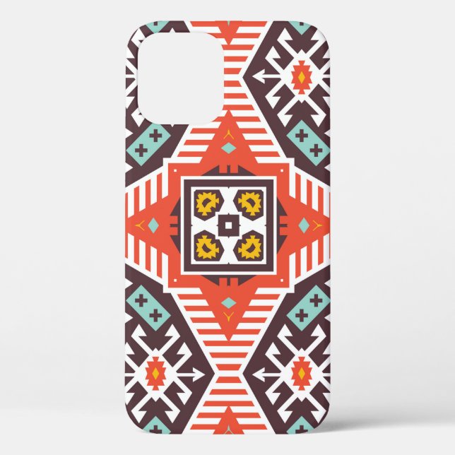 Colourful tribal ethnic seamless pattern Case-Mate iPhone case (Back)
