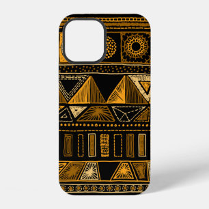 Colourful tribal ethnic seamless pattern iPhone 12 case