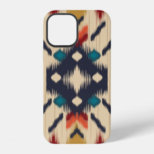 Colourful tribal ethnic seamless pattern iPhone 12 case