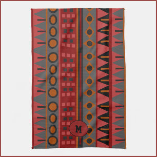 Colourful Tribal Pattern Kitchen Towel