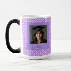 Colourful Tribal Pattern Son Graduation Gift Magic Mug