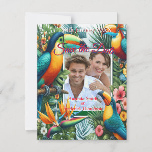 Colourful Tropical Birds & Vibrant Lush Plants Announcement