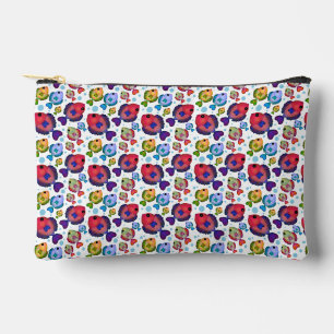 Colourful Tropical Fish Pattern  Accessory Pouch