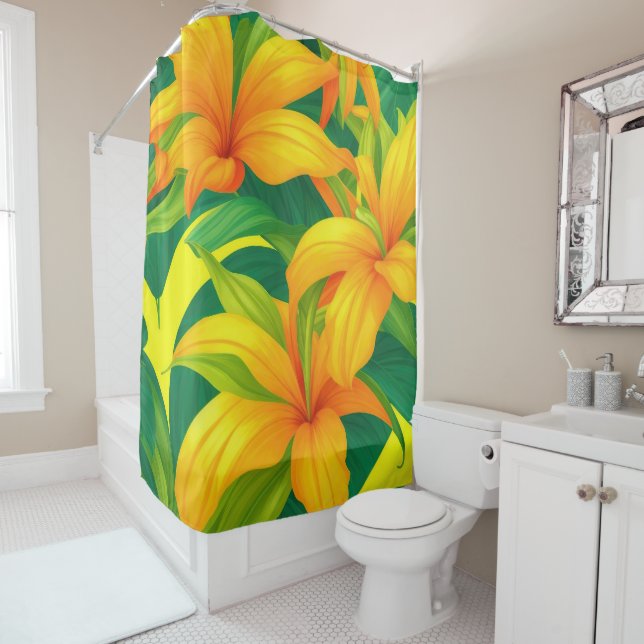 Colourful Tropical Flowers (In Situ)