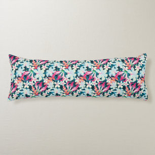 Colourful Tropical Pattern Body Pillow