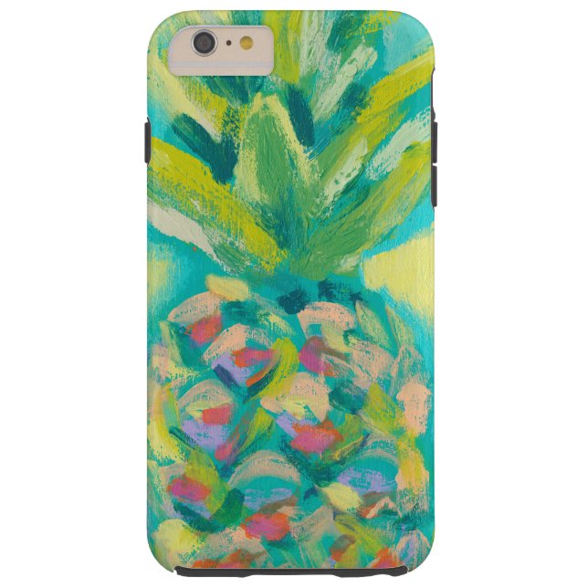 Colourful Tropical Pineapple Case-Mate iPhone Case (Back)