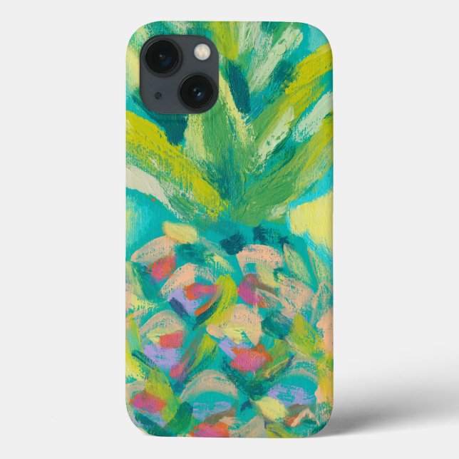 Colourful Tropical Pineapple Case-Mate iPhone Case (Back)