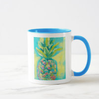 Colourful Tropical Pineapple
