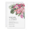 Colourful Tropical Wedding Invitation