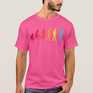 Colourful Trumpeter Music Marching Band Evolution T-Shirt