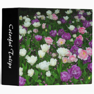 Colourful Tulips (2.0in) Binder