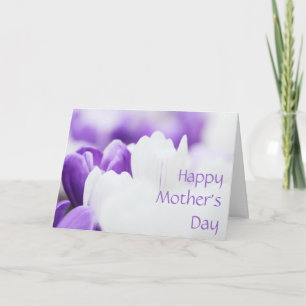 Colourful Tulips Mother's Day Card
