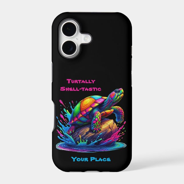 Colourful Turtle Splash (Back)