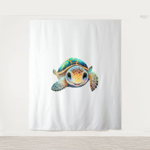 Colourful Turtle Tapestry
