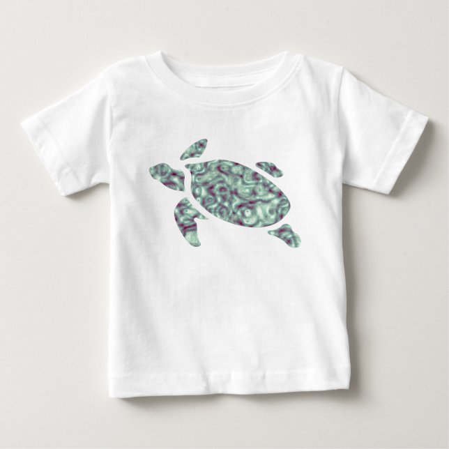 Colourful Turtle Toddler Tee (Front)