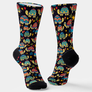 Colourful Turtles Socks