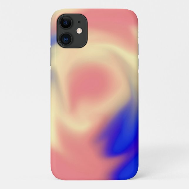 Colourful Twirls Case-Mate iPhone Case (Back)