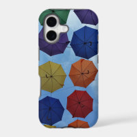 Colourful umbrellas