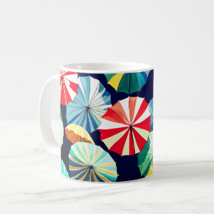Colourful Umbrellas  Coffee Mug